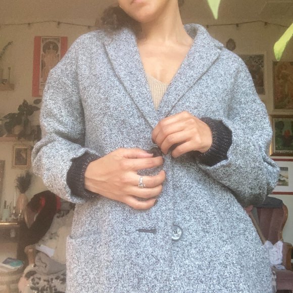 Topshop Cocoon Coat - Picture 3 of 6